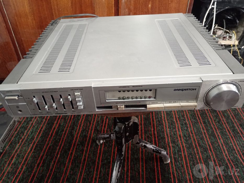 Radiotehnika S50 B, усилитель Амфитон 75у 101. CD пр. PIONER