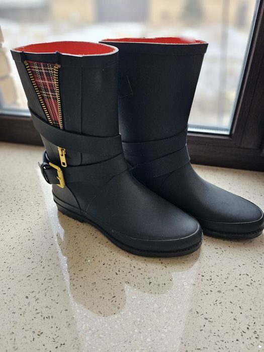 Модные резиновые сапоги 37 и 36р.