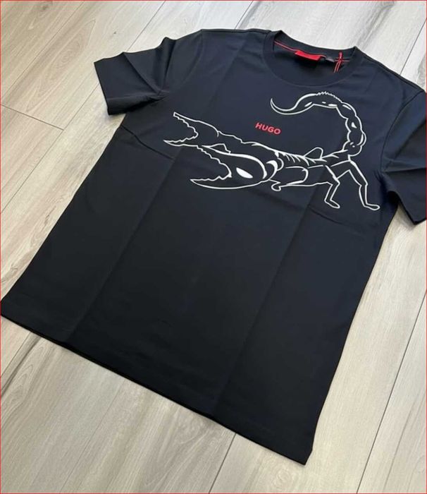 Hugo Boss мъжки тениски , мъжка фланелка , 100% памук С М Л ХЛ ХХЛ