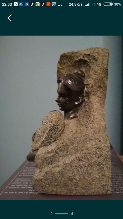 Сувенир майка с бебе.