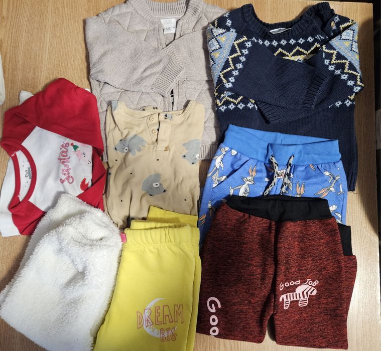 Lot haine de baieti, marime 80-92 cm