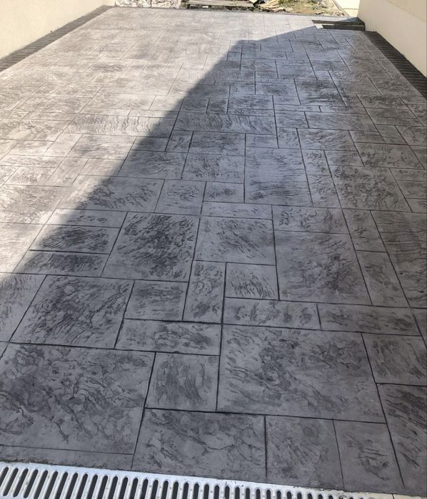 Beton amprentat calitate premium