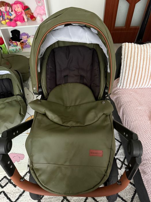 Carucior 3 in 1 Krausman Topaz Lux Olive
