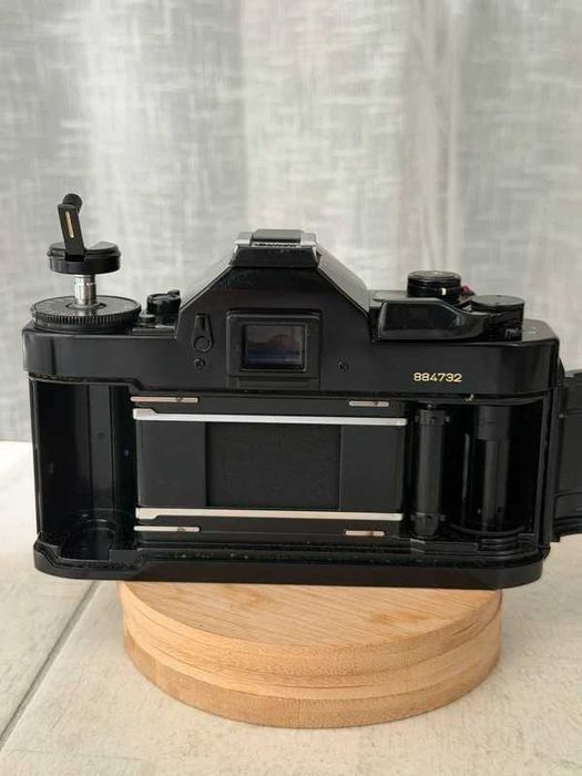 Aparat foto SLR Canon A-1 + Canon FD 50mm f/1.8 S.C.