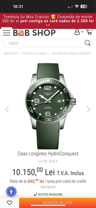 Ceas Longines Hydroconquest