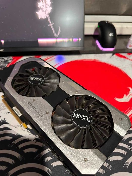видеокарта palit 1070ti jestream