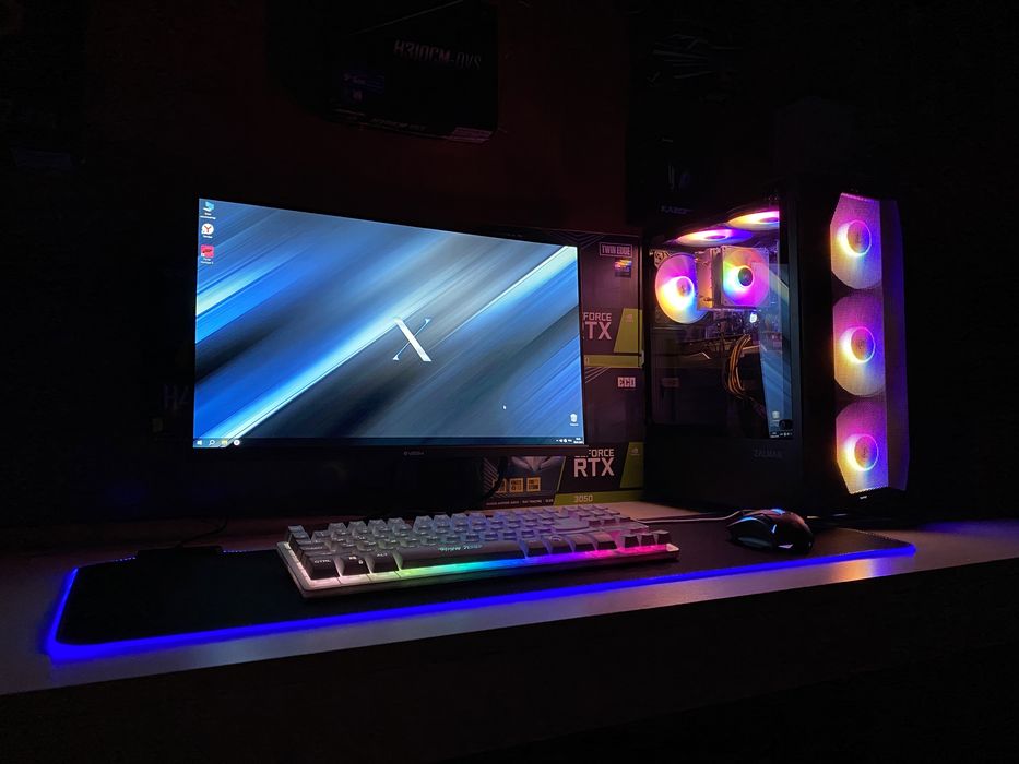 АКЦИЯ. Игровой компьютер. Полный комплект. С играми