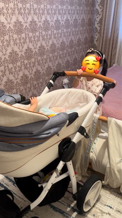 Продам коляску Anex оргинал люлька