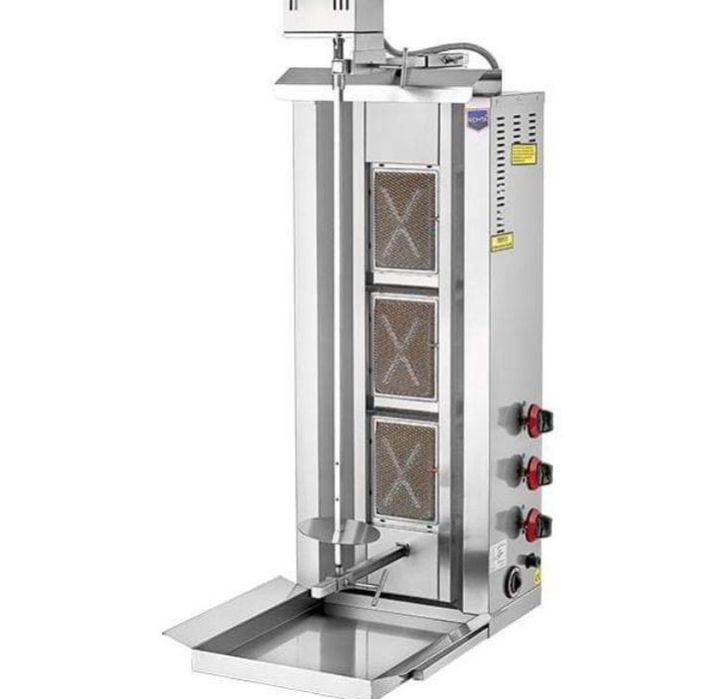 Lavash shaurma aparatlar лаваш шаурма аппарат 
Gazda ishlaydi 
2 ta ga