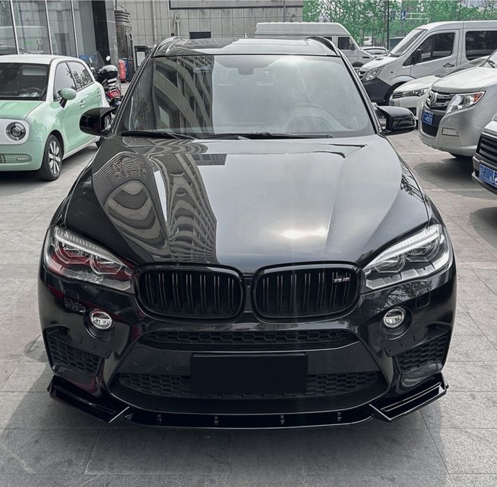 Lip Prelungire buza bara fata BMW X5M X6M F85 F86 tip Maxton