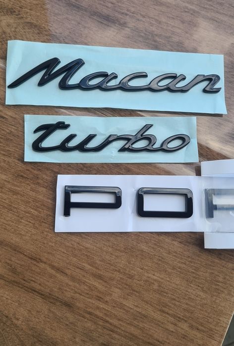 Емблема Porsche Порше Panamera Cayenne Macan Cayman  GTS Turbo 911 S 4