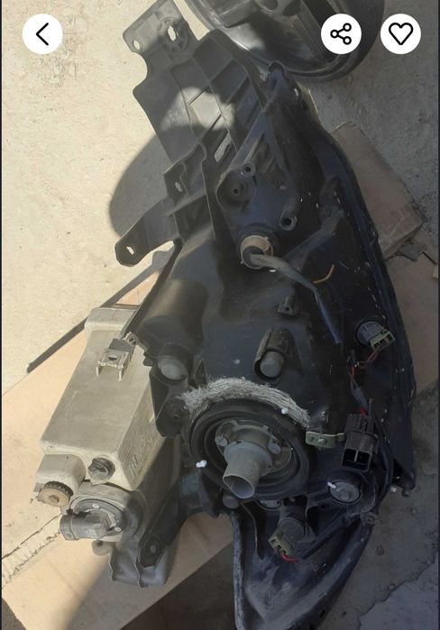 Mitsubishi outlander фары