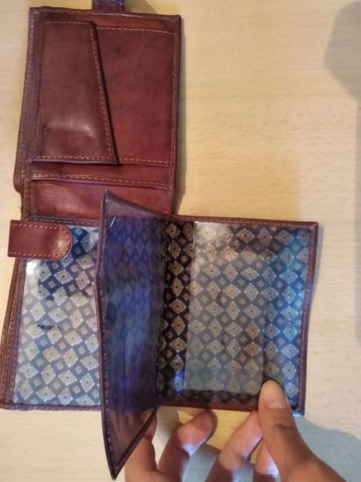 Кошелек кожаный б/у