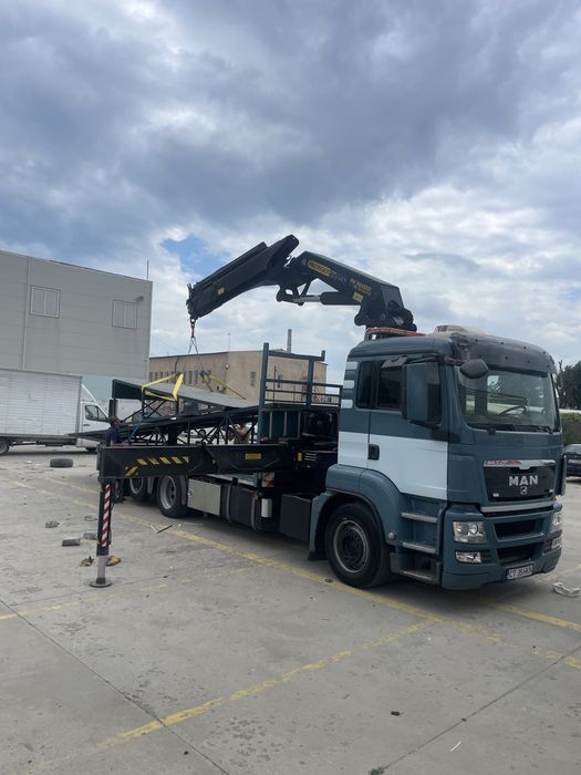 Servicii Camion cu Macara, Inchirieri macara