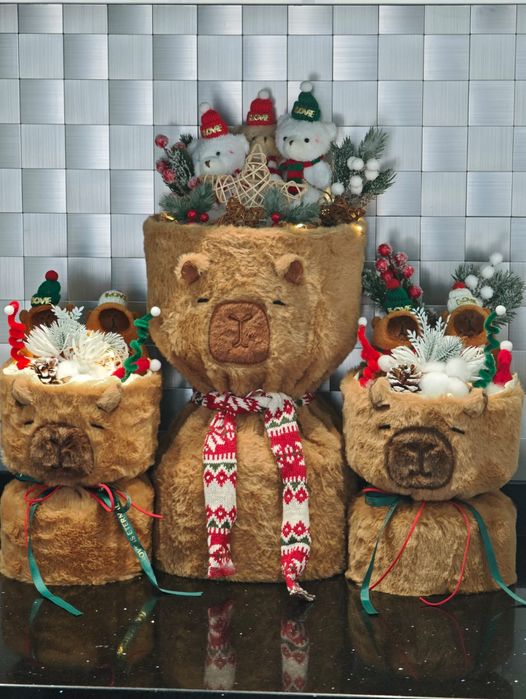 Коледен букет Капибара