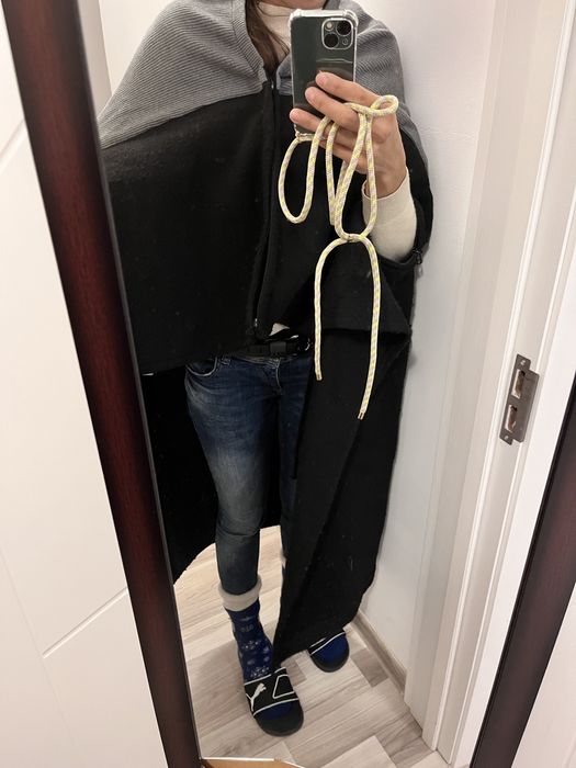 Жилетка Pause oversize примес с вълна