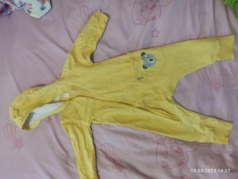 Флисовый комбинезон 86