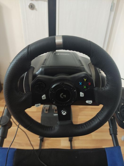 Гейминг стол + Logitech G920 + Shifter