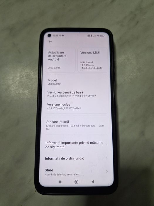 Xiaomi 10T Pro-128 gb-8 gb ram
