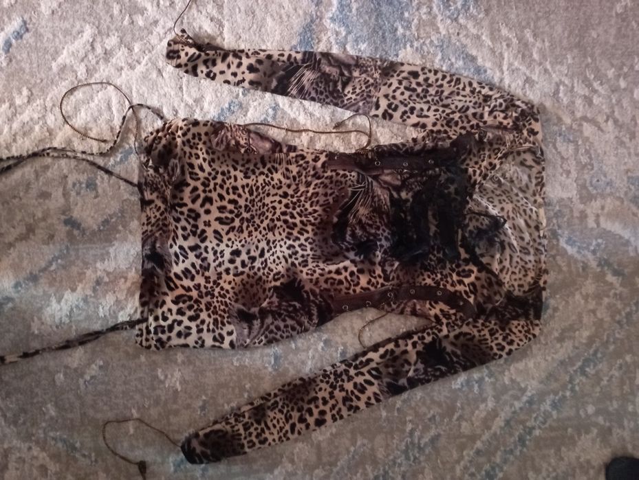 Rochie imprimeu leopard print