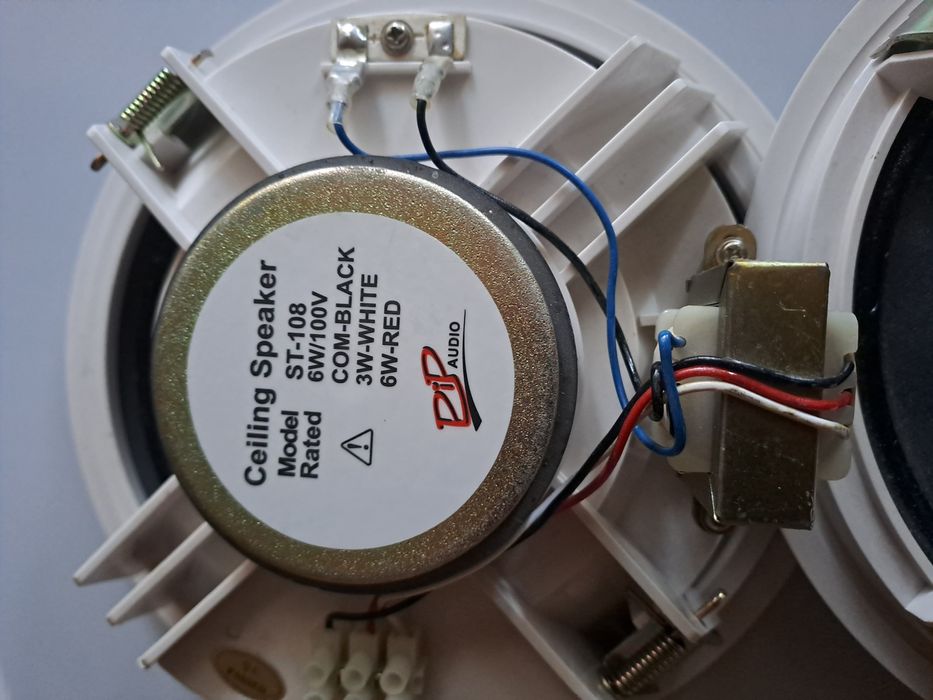 Говорители за таван 100v