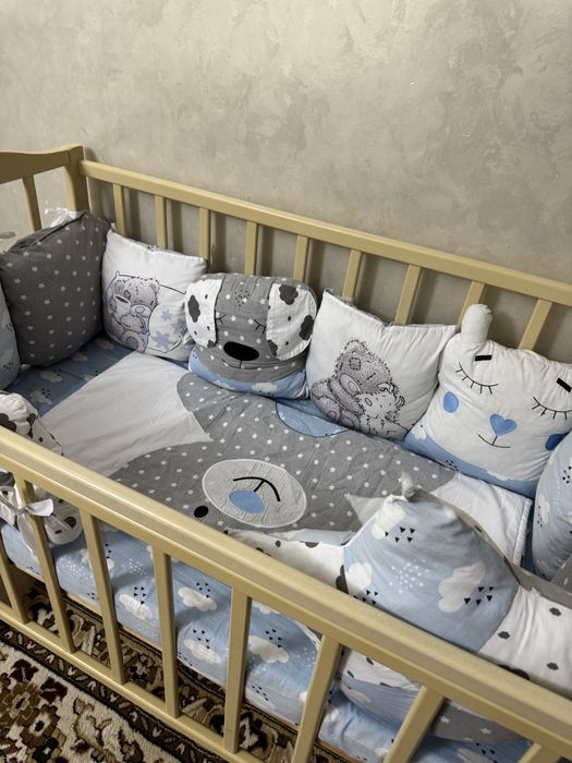 Детская кровать-кочалка