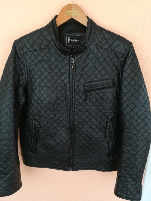 Geaca piele bărbați Serge Pariente L