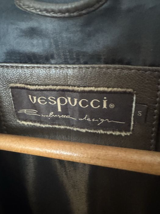 Итальянский кожаный плащ