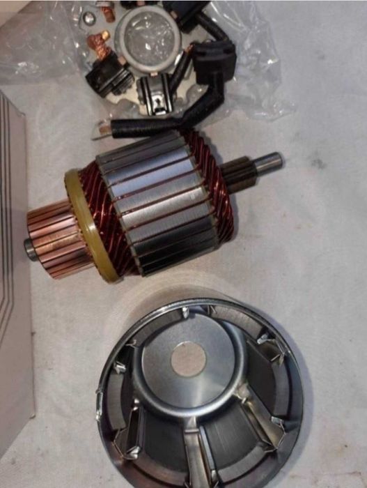 Rotor/solenoid electromotor/platou carbuni Logan 1,5 E3-DCI