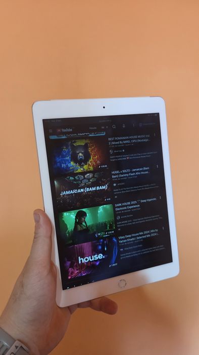 Ipad Air 2 white luminozitate redusa