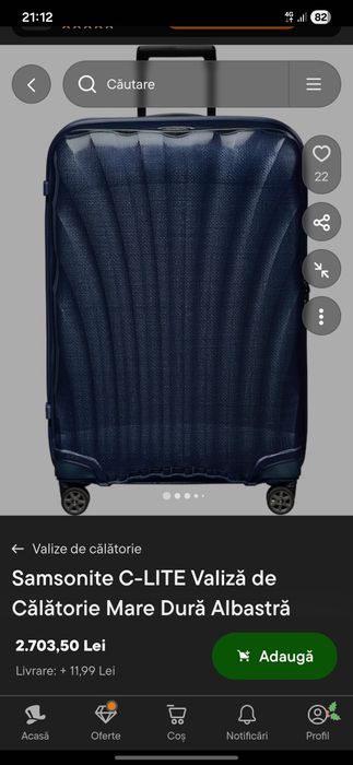 Valiză Samsonite