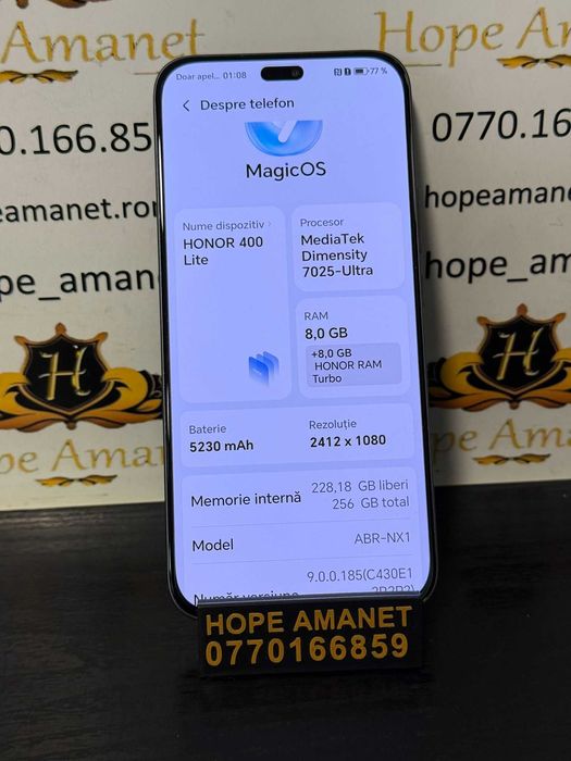 Hope Amanet P10/HONOR 400 LITE