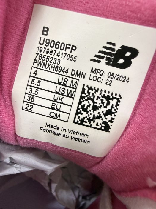 New Balance 9060 36 noi new
