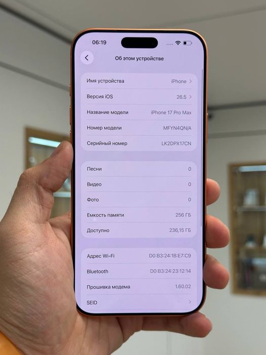 iPhone 17 Pro Max | 256 GB