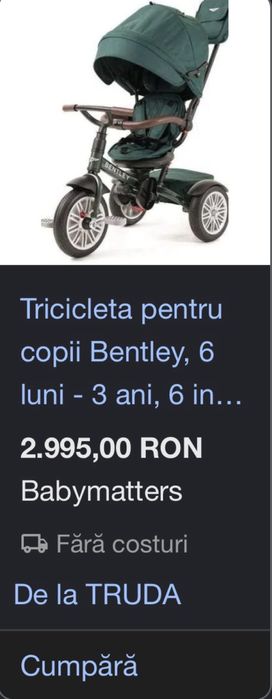 Tricicleta Bentley