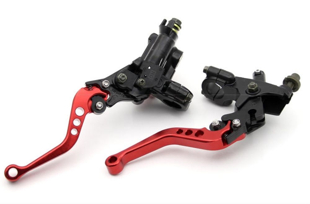Set manete frana ambreiaj moto leviere universale