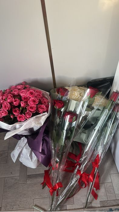 Цветы бугын келген.