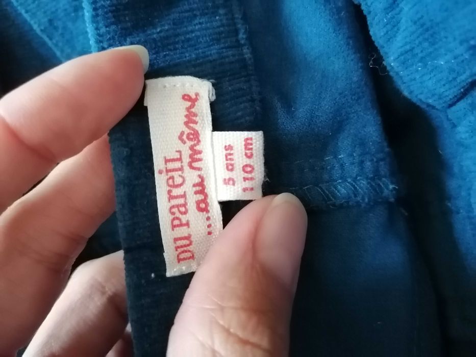 Тонкие вельветовые джинсы