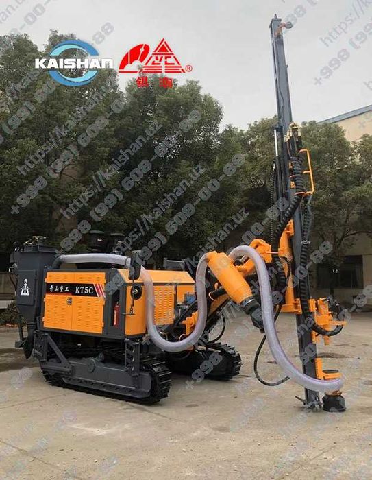 Интегрированная буровая KAISHAN KT(YC)-5C: глубина 25м, диаметр 105мм