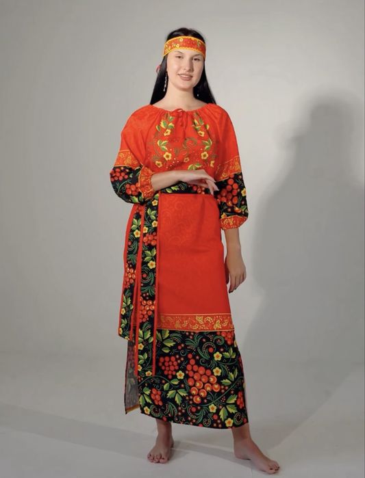 Платье русское народное на прокат