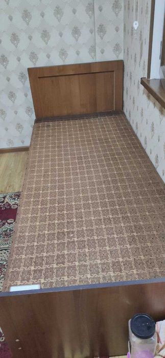 Односпальная кровать-сундук с ящиком для хранения, отличное состояние