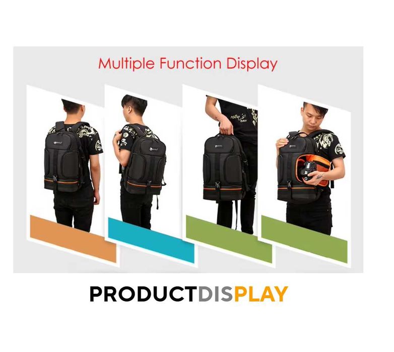 Голяма фотографска раница LightPro 30L за Canon , Sony , Nikon