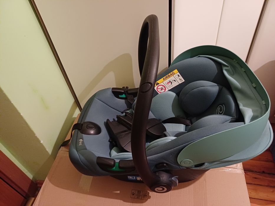Кошница/Стол за кола за бебе/новородено Tutis Elo Lux i-size зелен