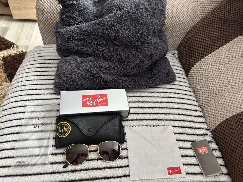 Ochelari de soare Ray-Ban Hexagonal Flat Lenses