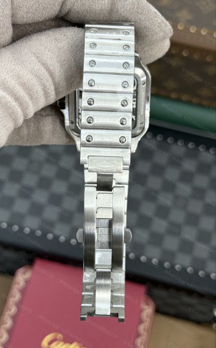 Ceas barbati Santos Skeleton