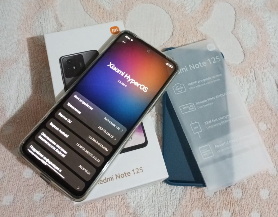 Redmi note 12s 16+256/108мп камеры