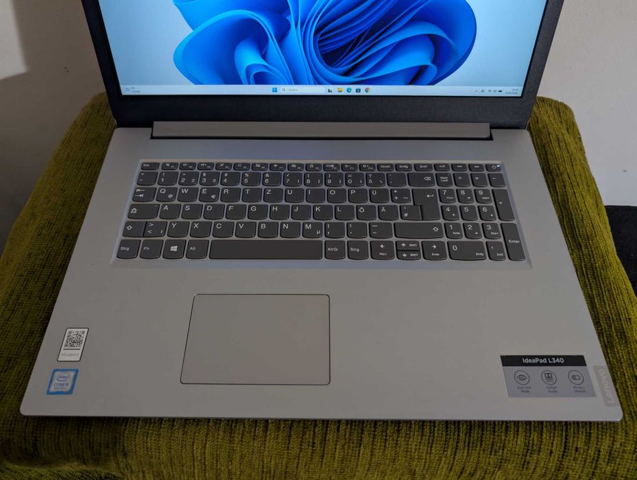 Laptop  Lenovo IdeaPad L340-17, i5 Gen.8, ssd 250 Gb, ram 8 gb