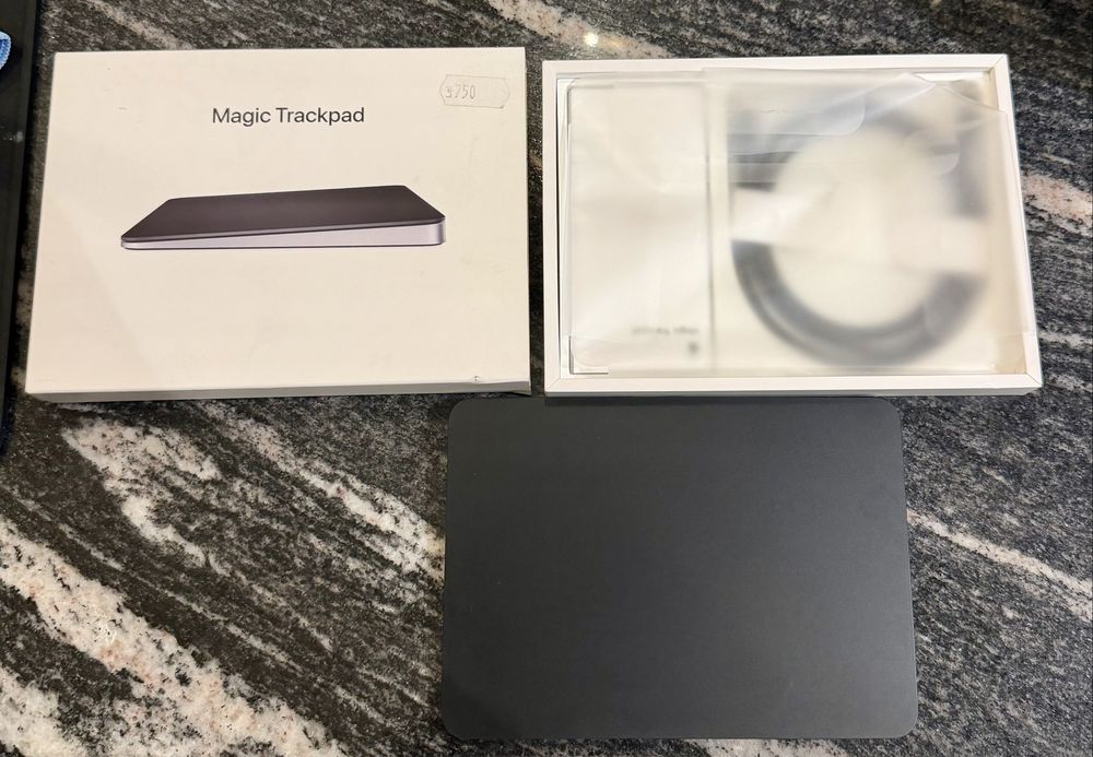 Apple Magic Trackpad negru