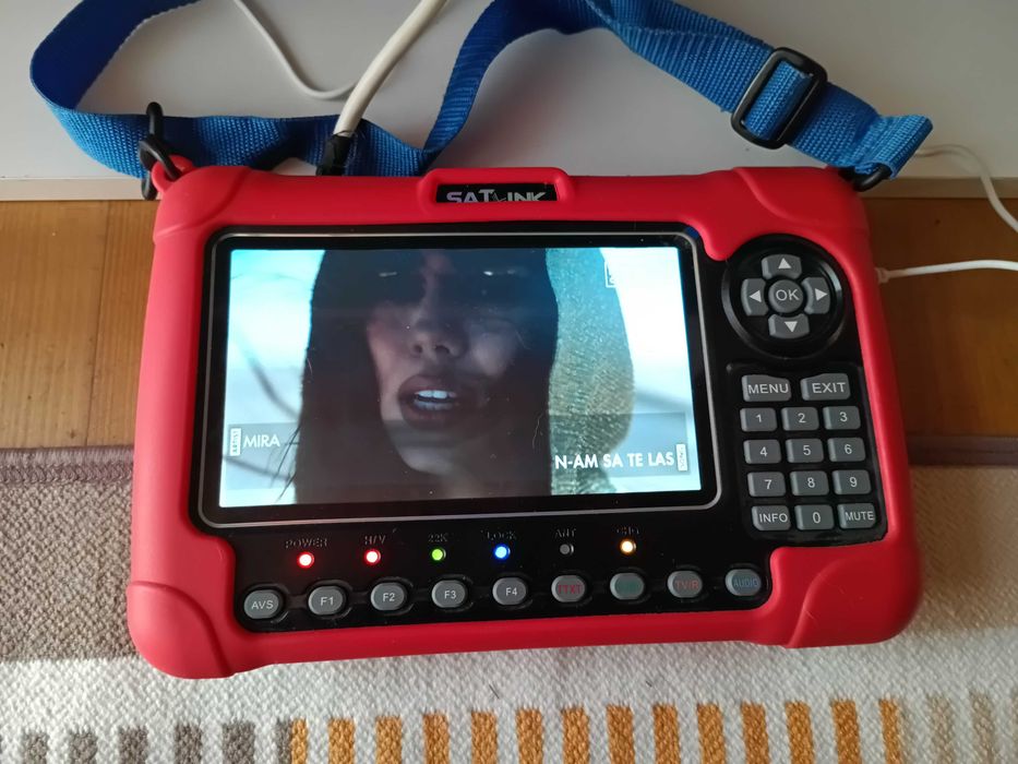 Masurator de semnal Sat-link combo DVB-S/S2, DVB-T/T2, DVB-C, display LCD