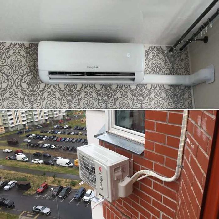 Установка кондиционера, обслуживание
